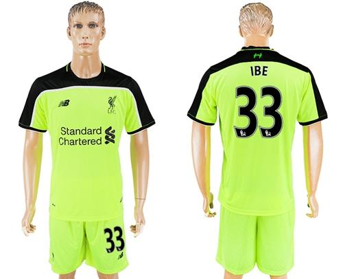Liverpool #33 IBE Sec Away Soccer Club Jersey - Click Image to Close
